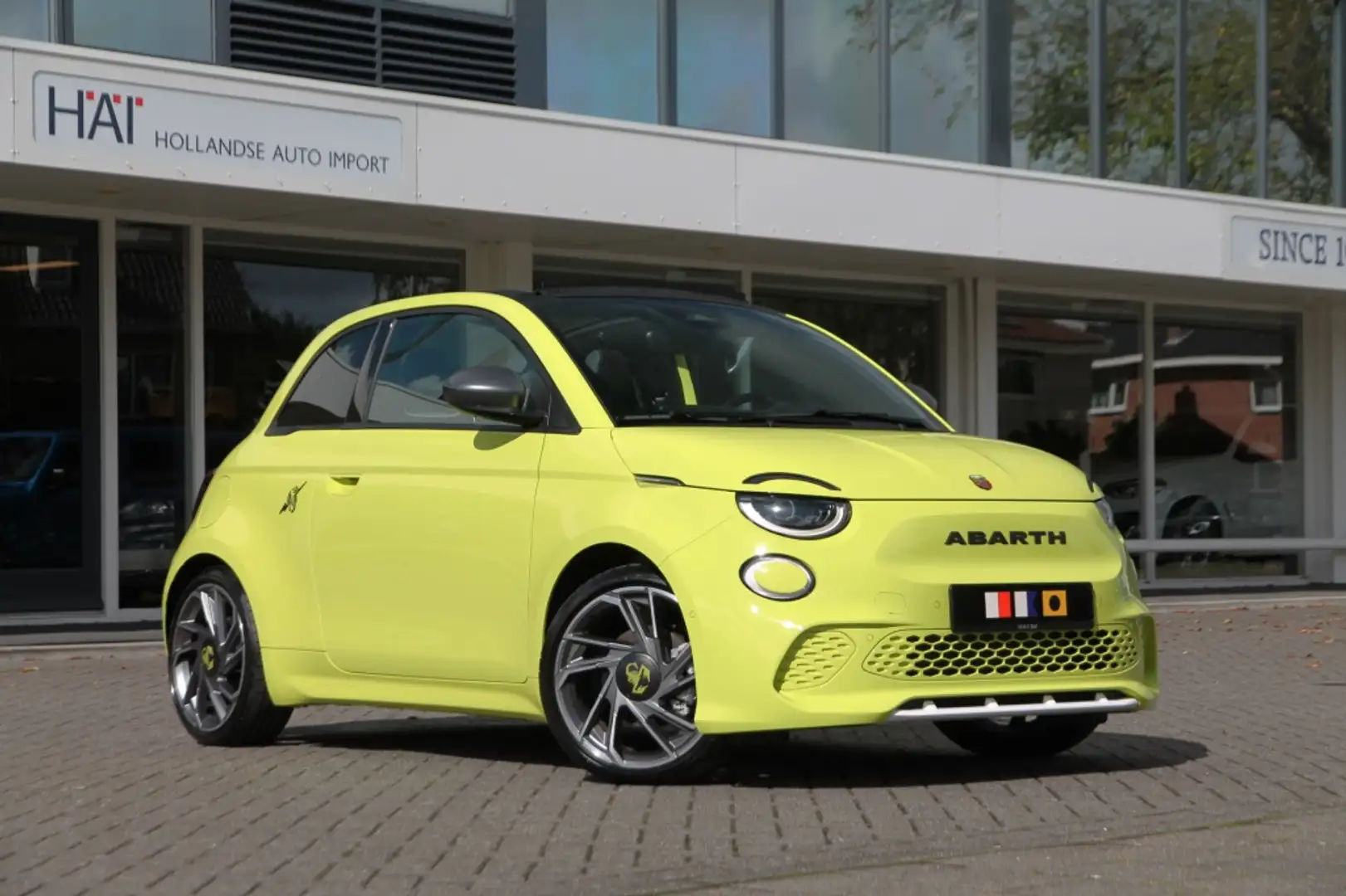 Abarth 500C Turismo 42 kWh 155PK Keyless I JBL Sound Verde - 1