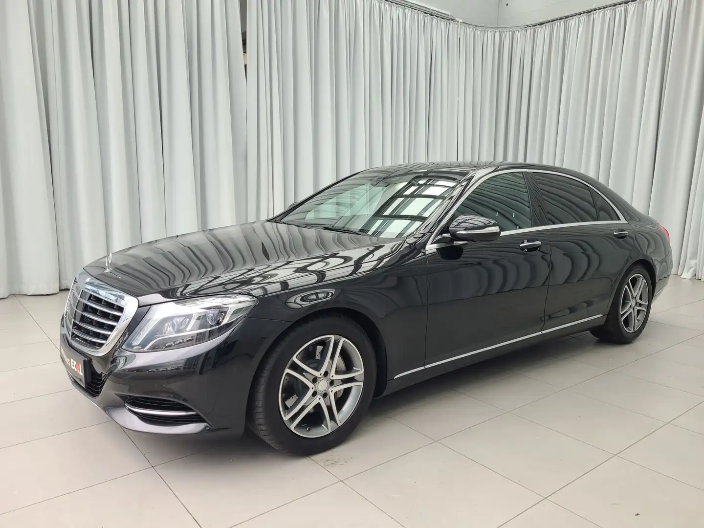 Mercedes-Benz S 350 d 4MATIC Limousine lang Negro - 2