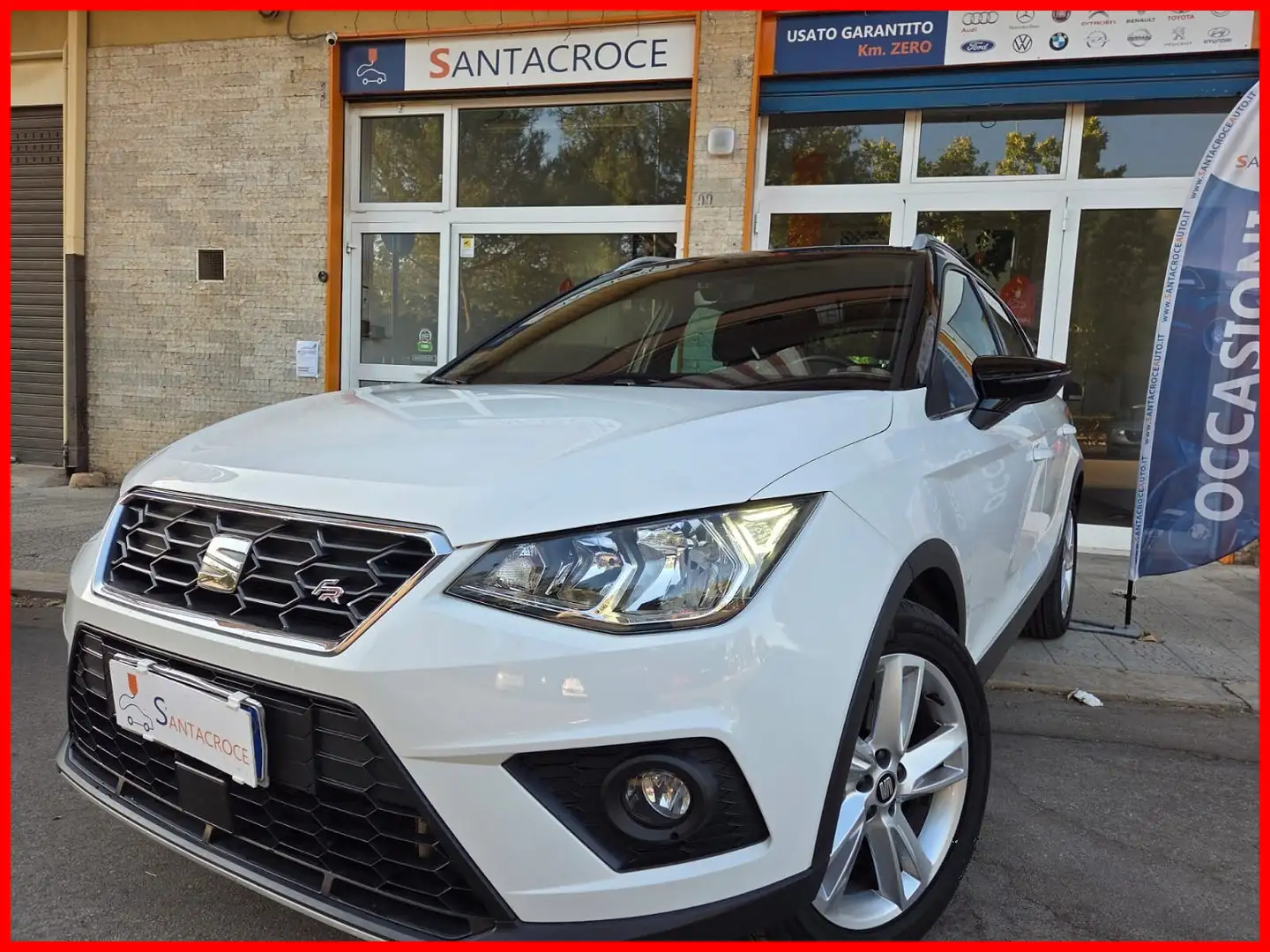 SEAT Arona SEAT ARONA 1.0 TGI FR SUPER SPORT BENZINA METANO Blanc - 1