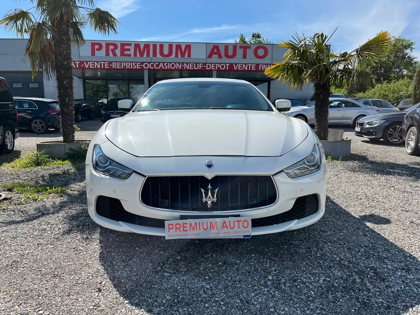 Maserati Ghibli 3.0 D 24V 274 cv Bo®te auto Blanc - 1