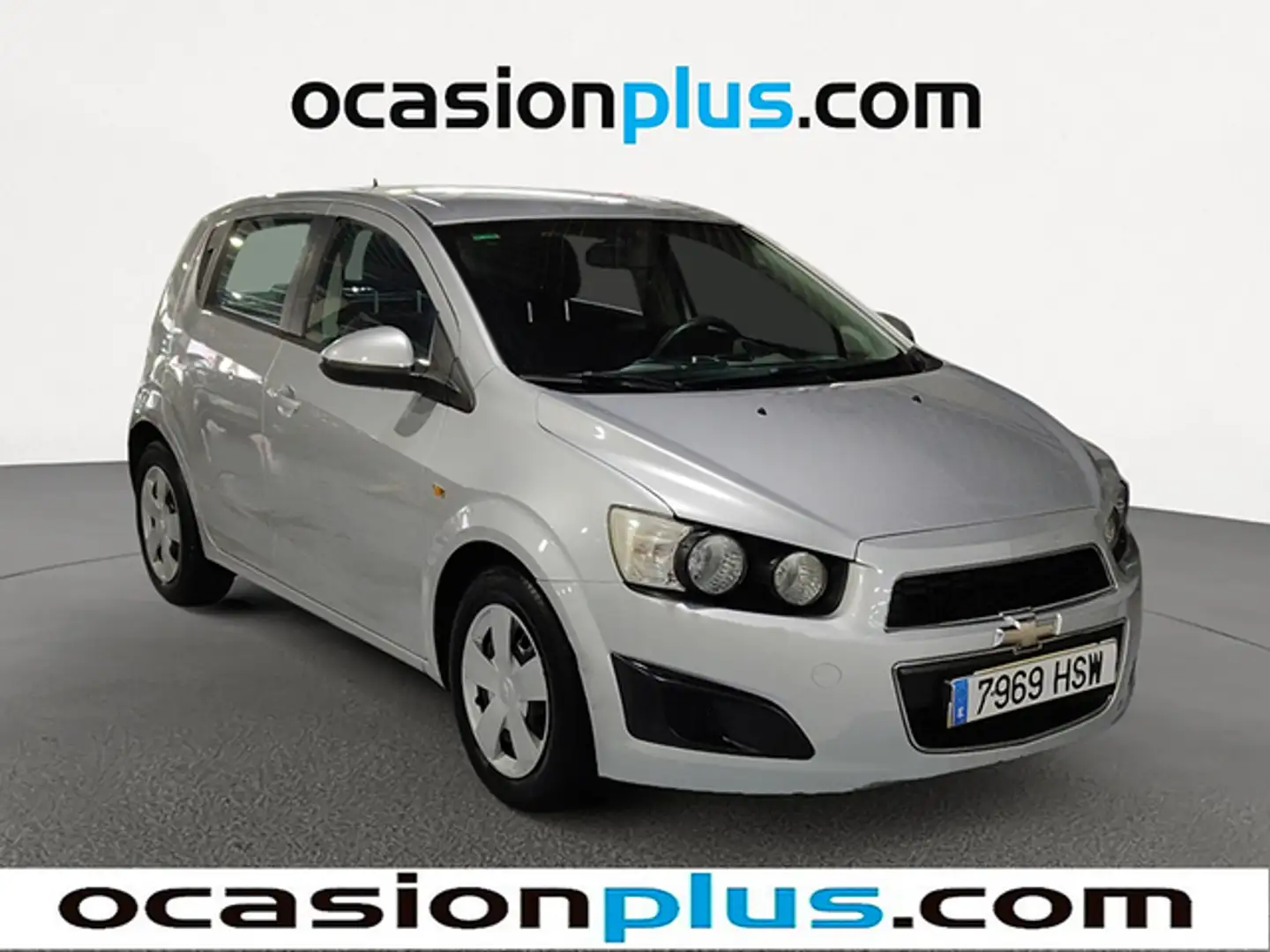 Chevrolet Aveo 1.3D LT+ 95 Plateado - 2