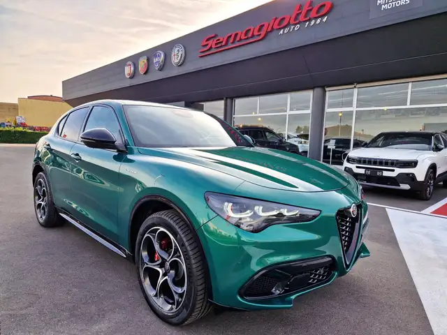 Alfa Romeo Stelvio 2.0 t 280cv Veloce Q4 KM ZERO-VERDE MONTREAL