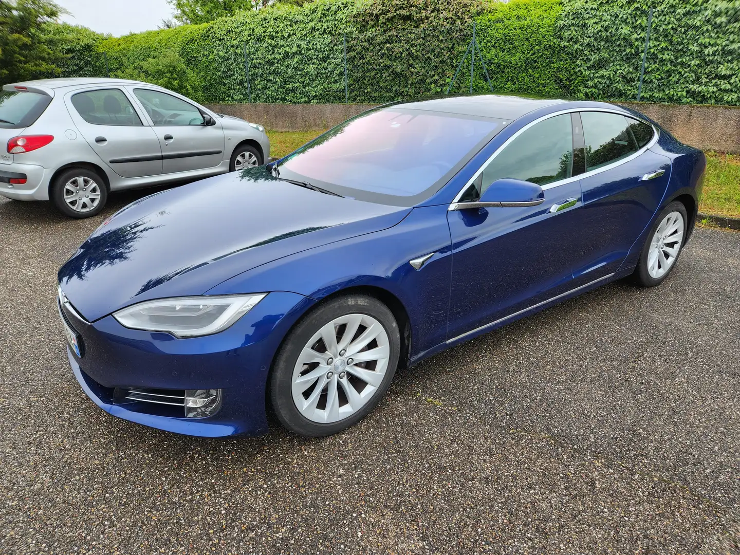 Tesla Model S 100D Dual Motor Modrá - 1