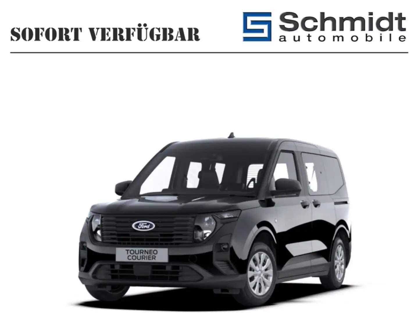 Ford Transit Courier Tourneo Courier Trend 1,0L Eboost 125PS M6 FWD Чорний - 1