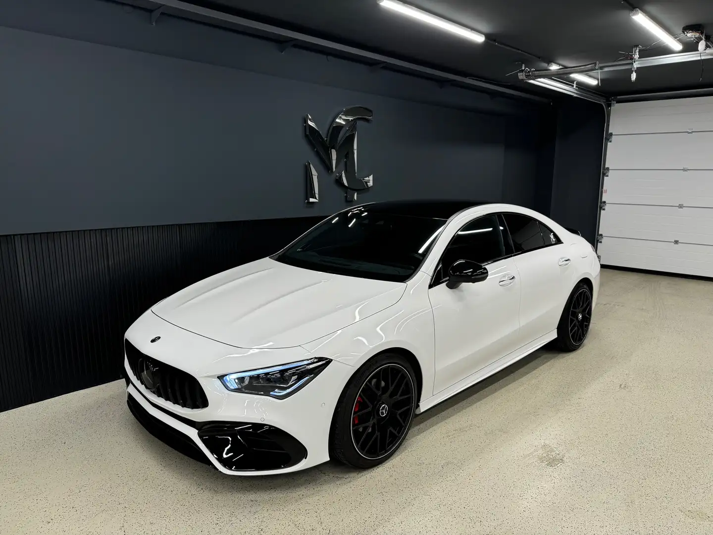 Mercedes-Benz CLA 180 CLA 180d`AMG-LINE`45 LOOK`LED`AMBIENTE`360-KAMERA` Blanc - 1