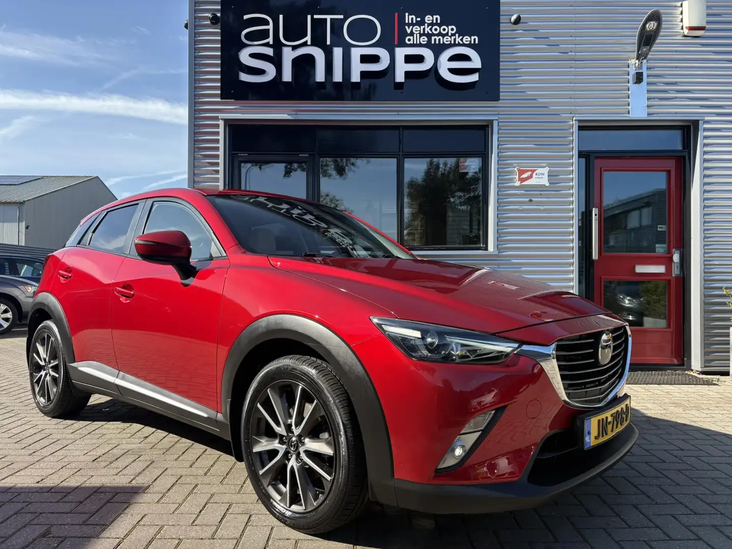 Mazda CX-3 2.0 SkyActiv-G 120 GT-M -ADAPTIVE CRUISE-HEAD UP-S Rood - 2