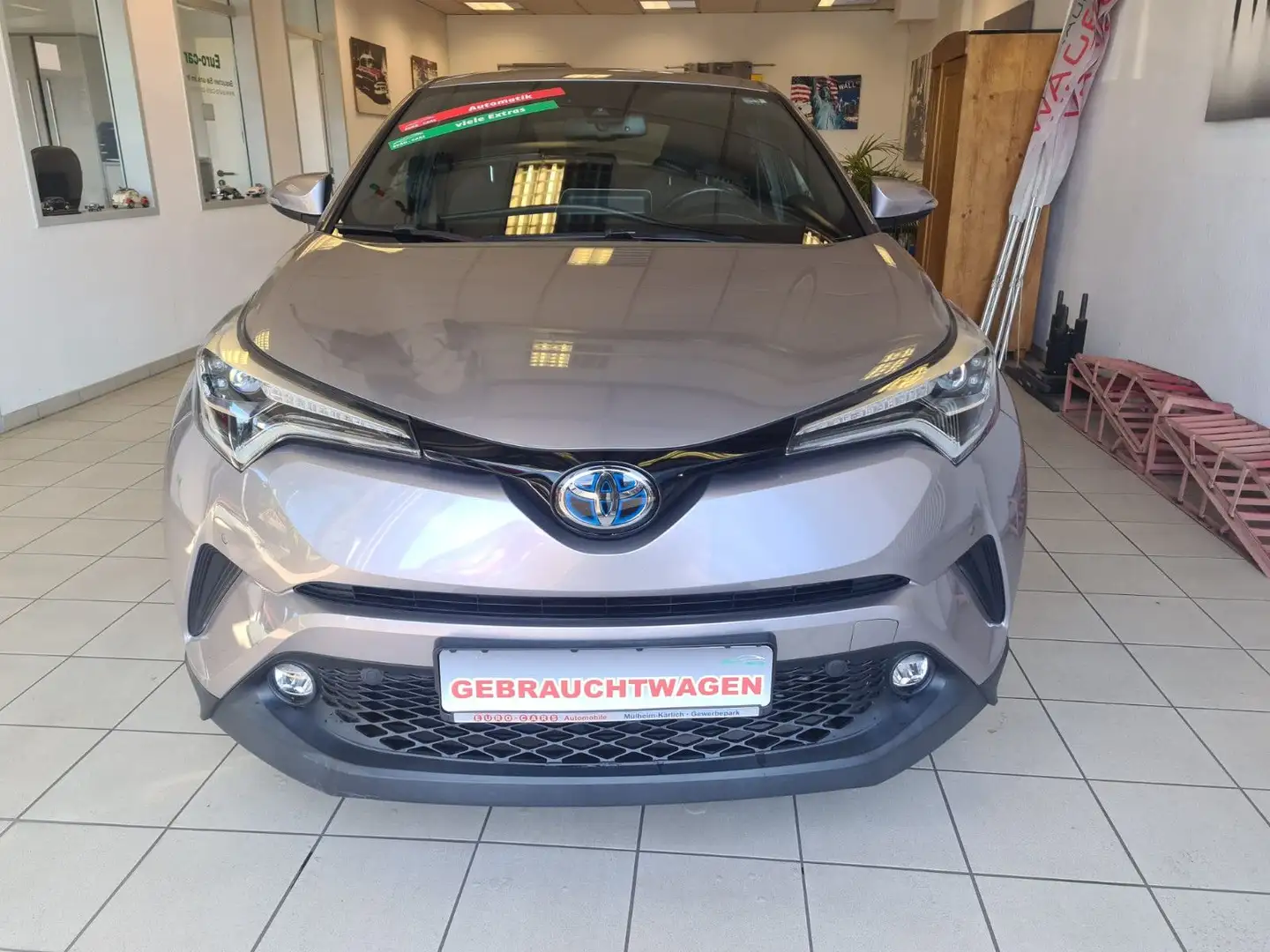 Toyota C-HR Hybrid Team D / KAMERA / NAVI / DAB Grijs - 2