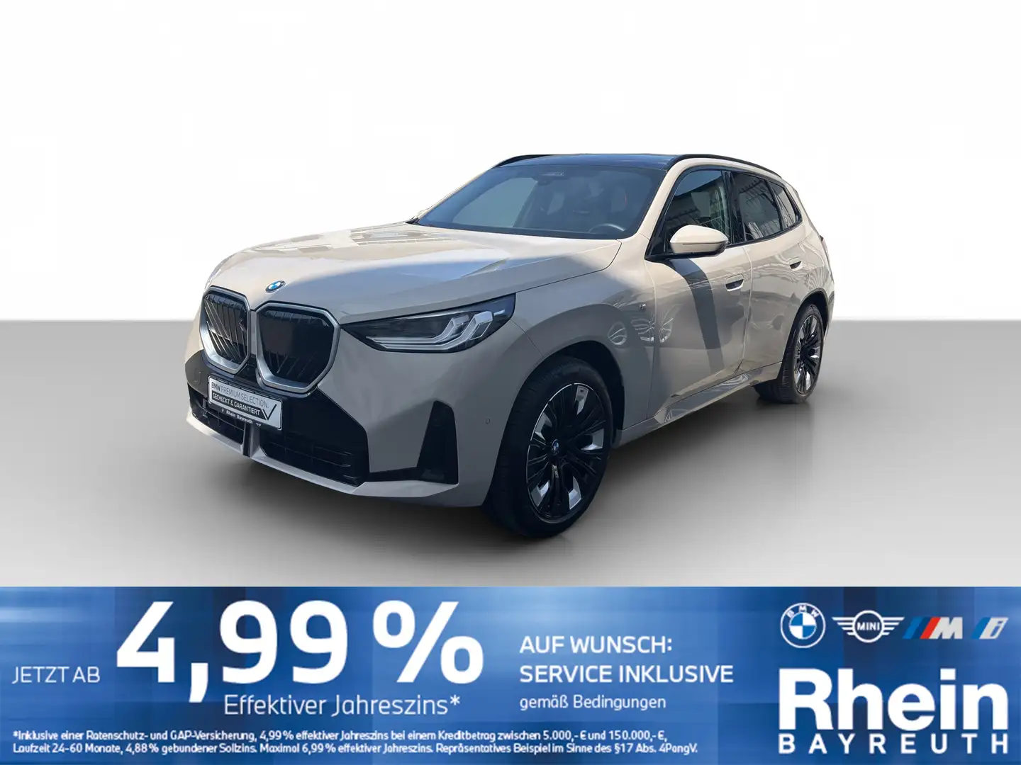 BMW X3 20 xDrive M Sportpaket Navi LED Park+ AHK GSD Navi Grau - 1