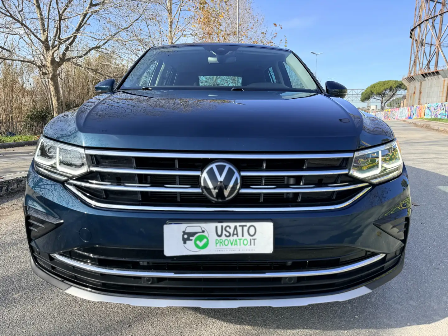 Volkswagen Tiguan 2.0 Tdi 200cv Elegance 4motion 4x4 DSG Unipro FULL Weiß - 2