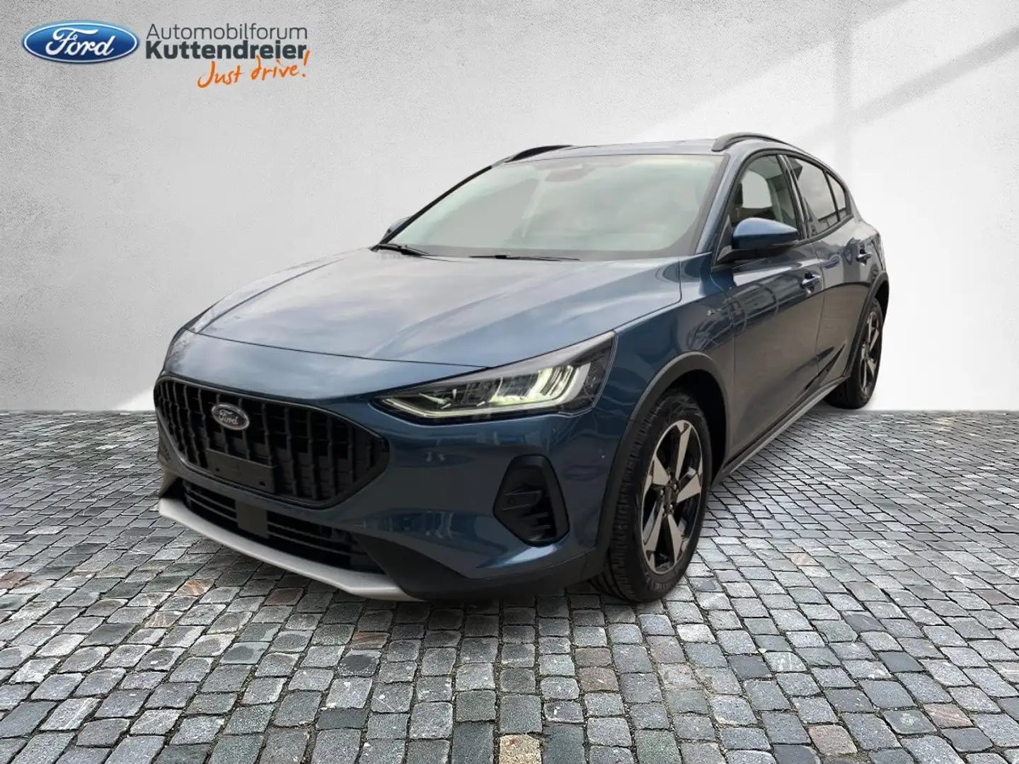 Ford Focus 1.0 EcoBoost Mild-Hybrid Active ACC PDC Bleu - 2