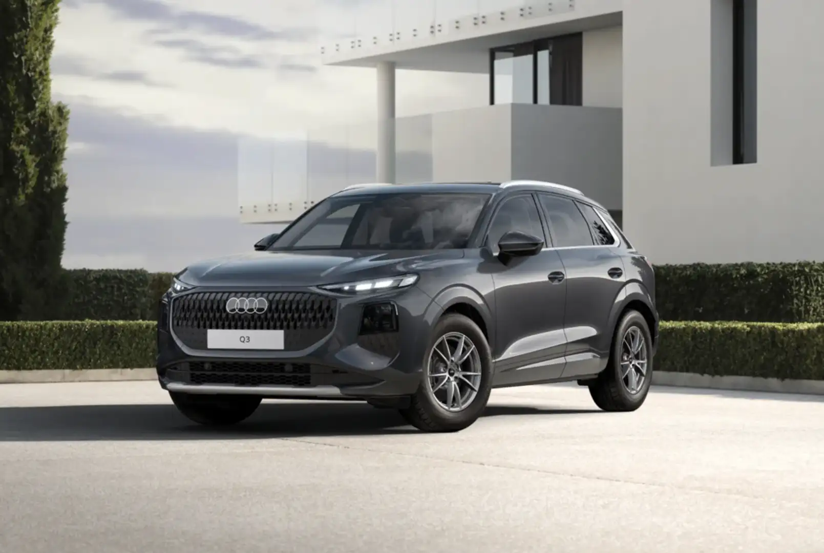 Audi Q3 2.0 TDI Business S tronic 110kW Gris - 1