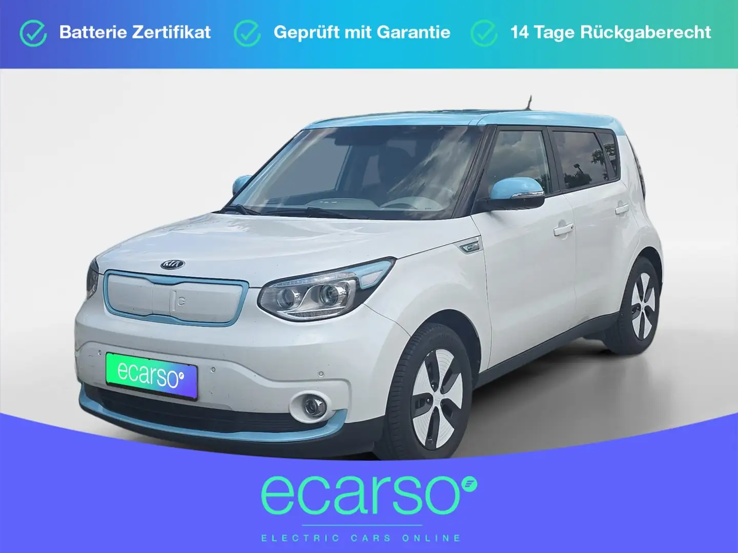 Kia Soul EV (PSEV) Plug Weiß - 1