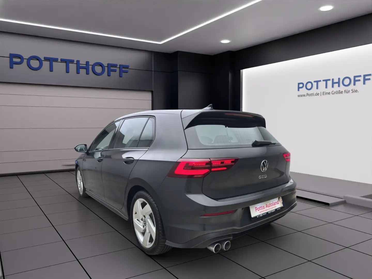 Volkswagen Golf GTD KAMERA IQ.LIGHT PDC NAVI KLIMA Grau - 2