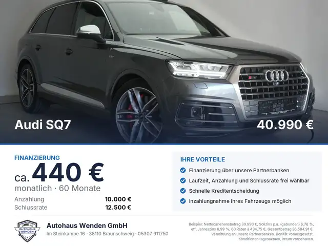 Audi SQ7 4.0 TDI quattro tiptronic ACC/Kamera/HUD/Pan