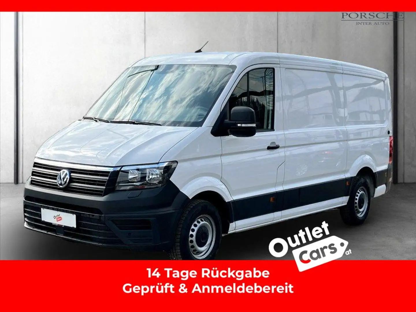 Volkswagen Crafter 2.0 TDI Kasten AHK+PDC+Winterp.+Klima Weiß - 1