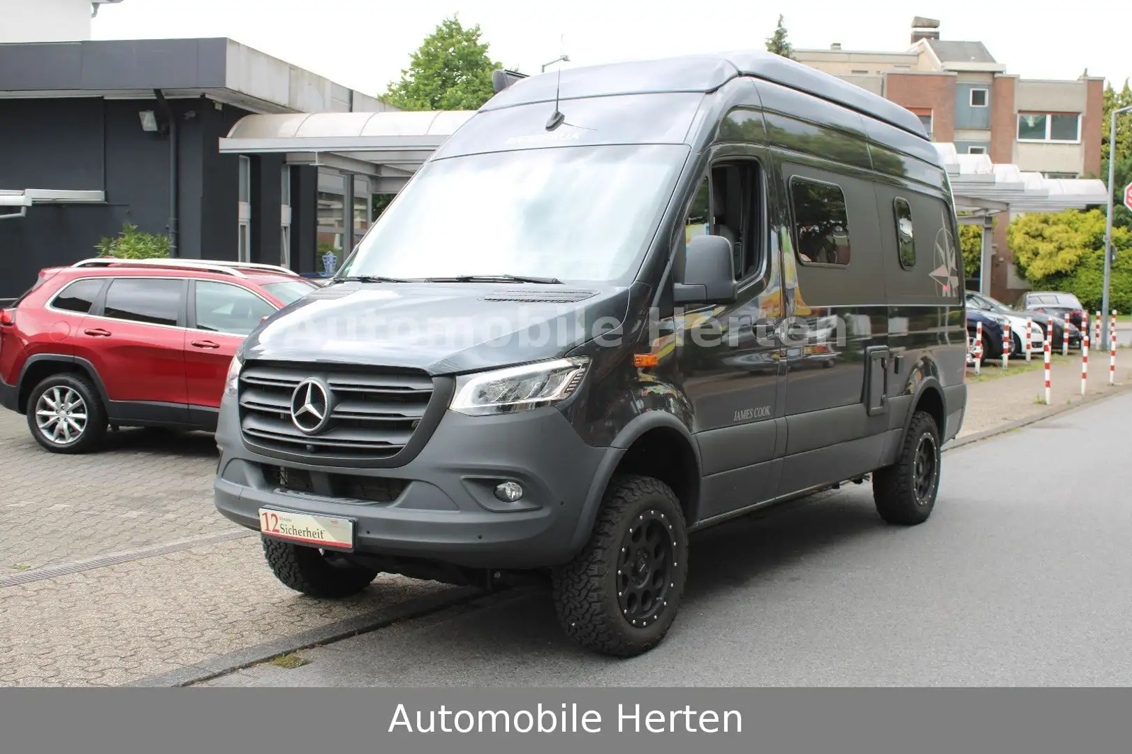 Mercedes-Benz SPRINTER JAMES COOK*4X4*AUSTELLDACH*SLYOUT* Nero - 1