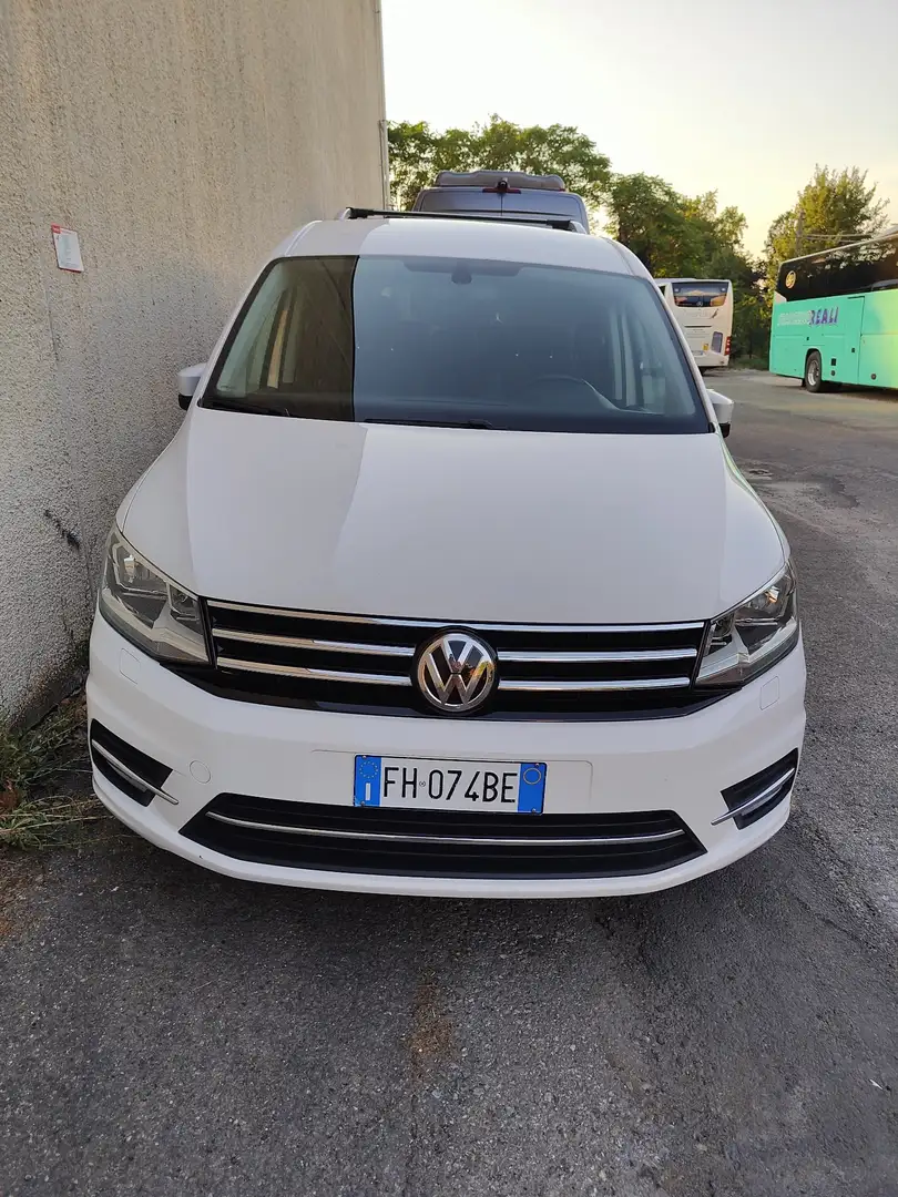 Volkswagen Caddy Comfortline Maxi 7 posti Blanco - 1