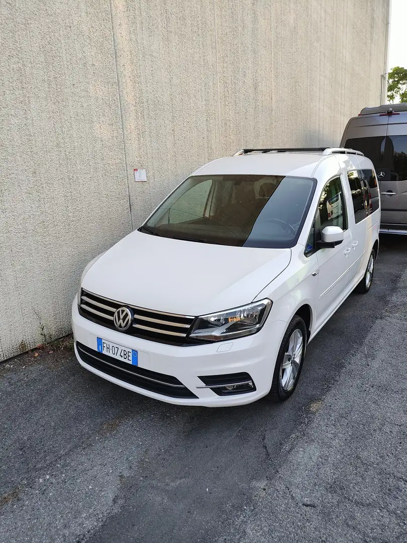 Volkswagen Caddy Comfortline Maxi 7 posti Bianco - 2