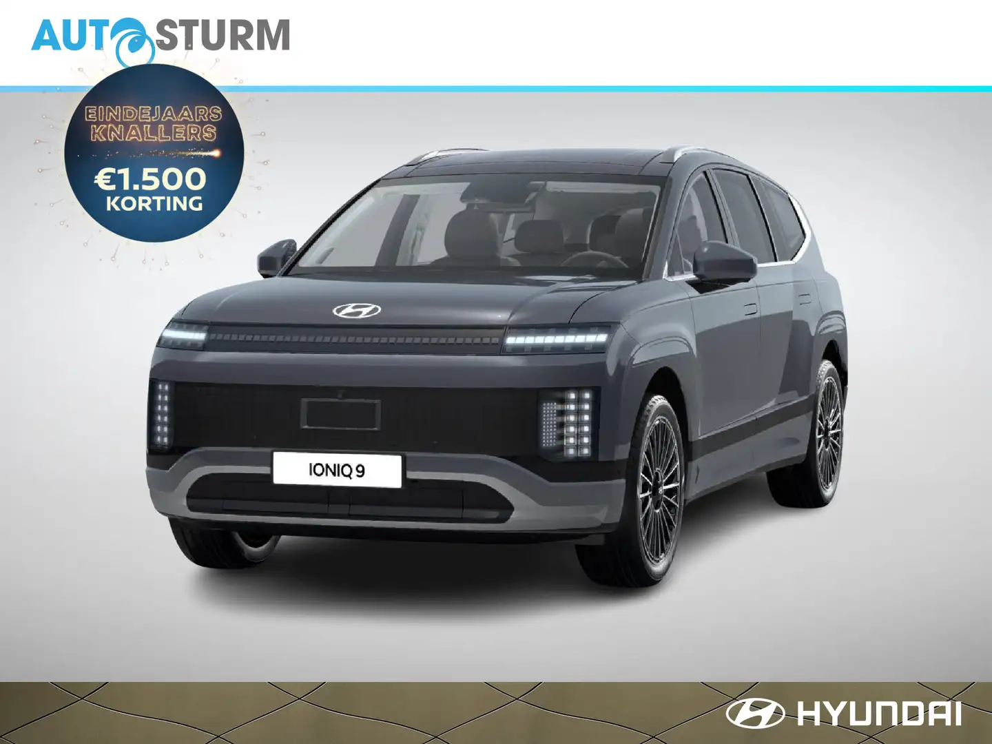 Hyundai IONIQ 9 Lounge AWD+ 7p. 110.3 kWh Grijs - 1
