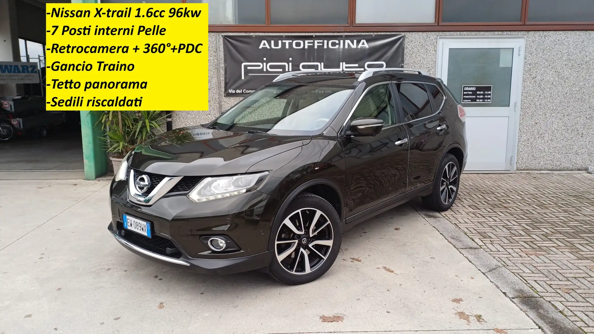 Nissan X-Trail 1.6 dci Acen Prem 2wd 7p.t x.tronic Gancio Traino - 1