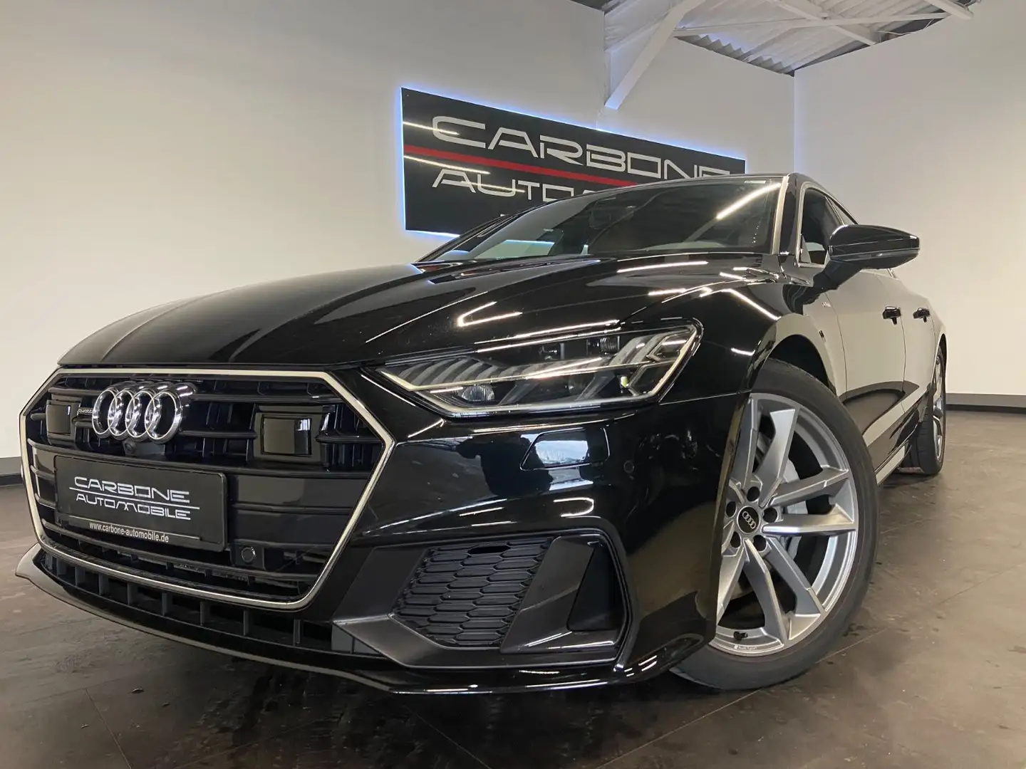 Audi A7 Sportback 55 TFSI quattro S-Line Pano Schwarz - 1