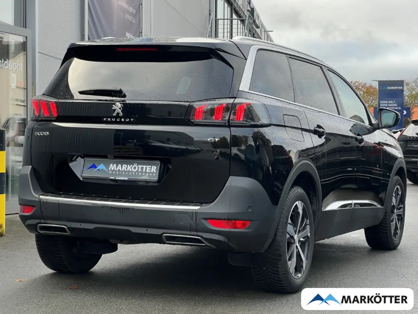 Peugeot 5008 GT 1.2 PureTech 130 7-Sitzer BLIS/ACC/SHZ/CAM Noir - 2