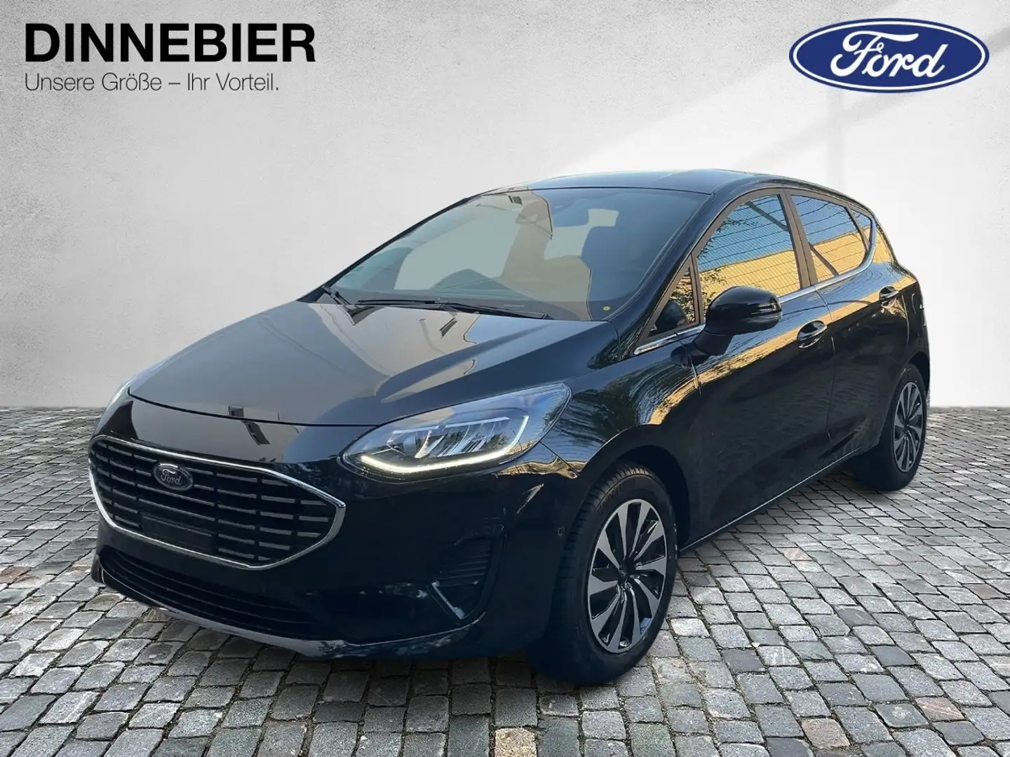Ford Fiesta Titanium X LED+ParkAssist+NAVI+Kamera Schwarz - 2
