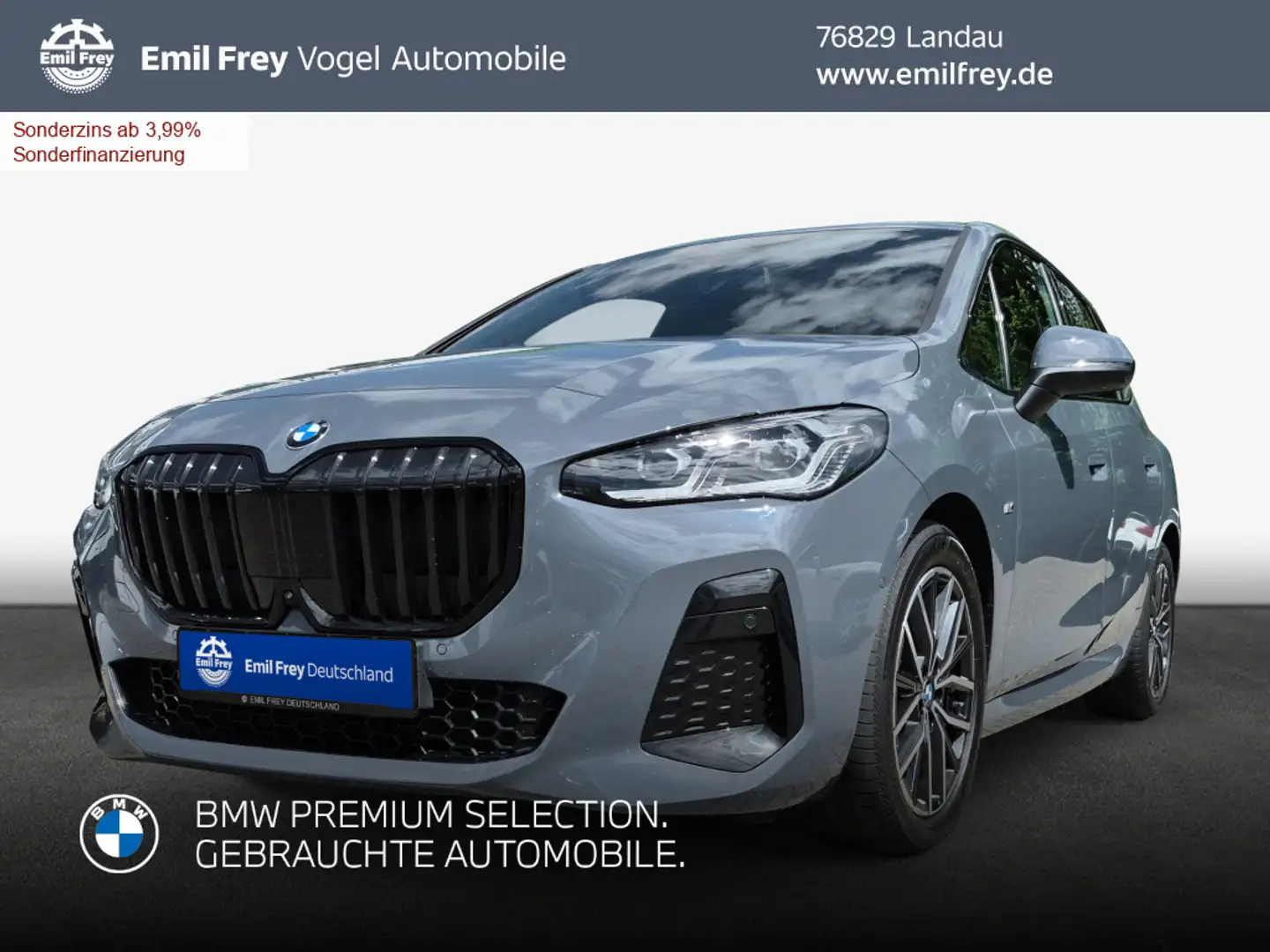 BMW 218 218d Active Tourer Aut. Grijs - 1