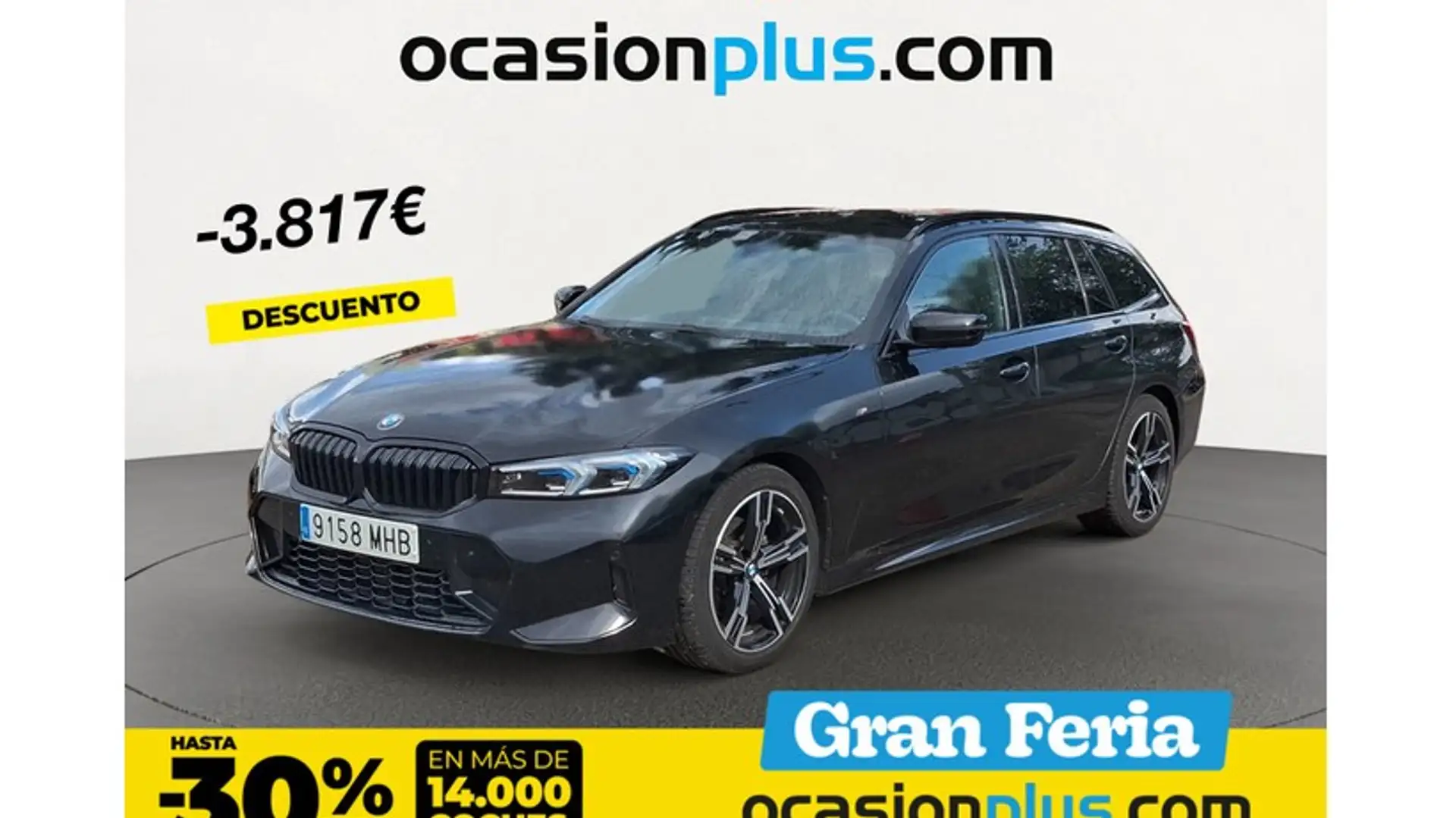 BMW 320 320dA Touring Negro - 1