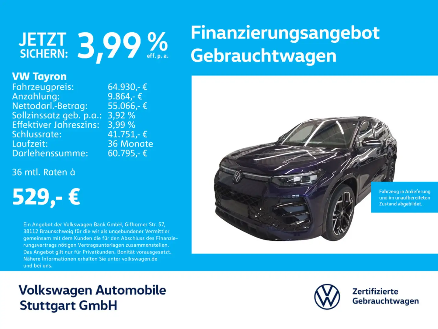 Volkswagen Tayron R-Line 1.5 TSI eHybrid DSG Navi  Kamera Violett - 1