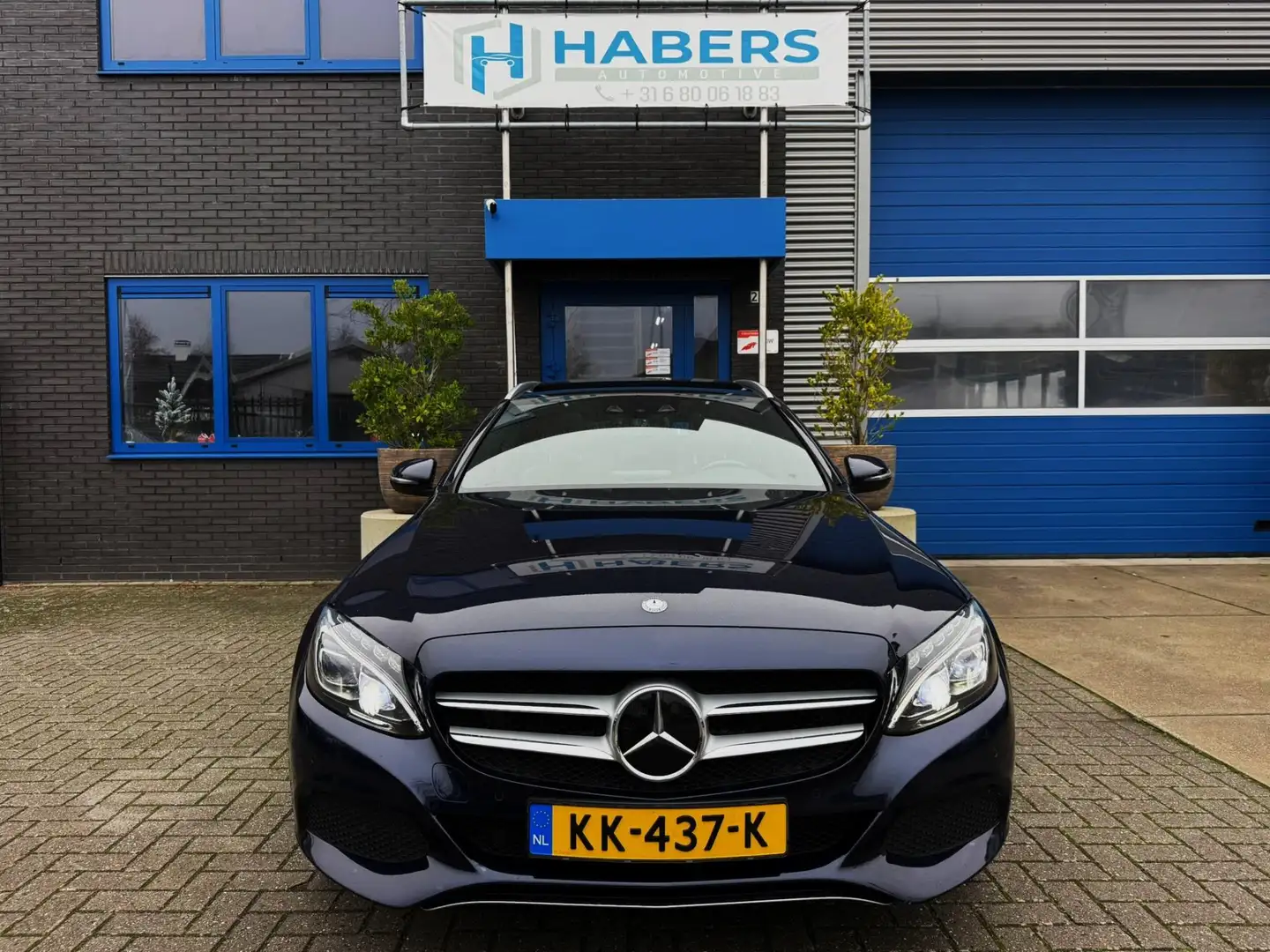 Mercedes-Benz C 400 Estate 4MATIC Ambition 333PK|Adaptive|NL|Navi|Full Blau - 2
