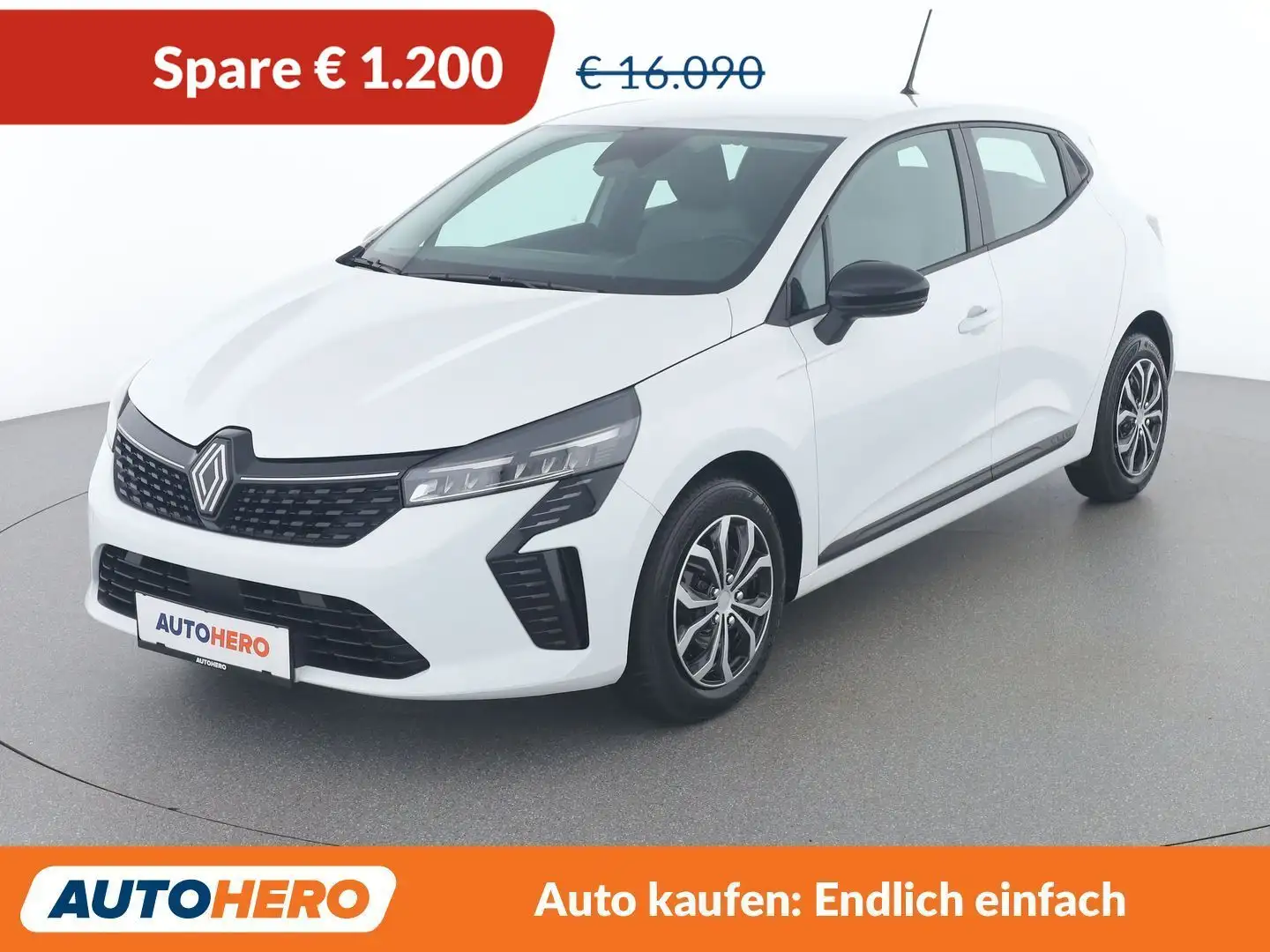 Renault Clio 1.0 TCe Evolution Weiß - 1