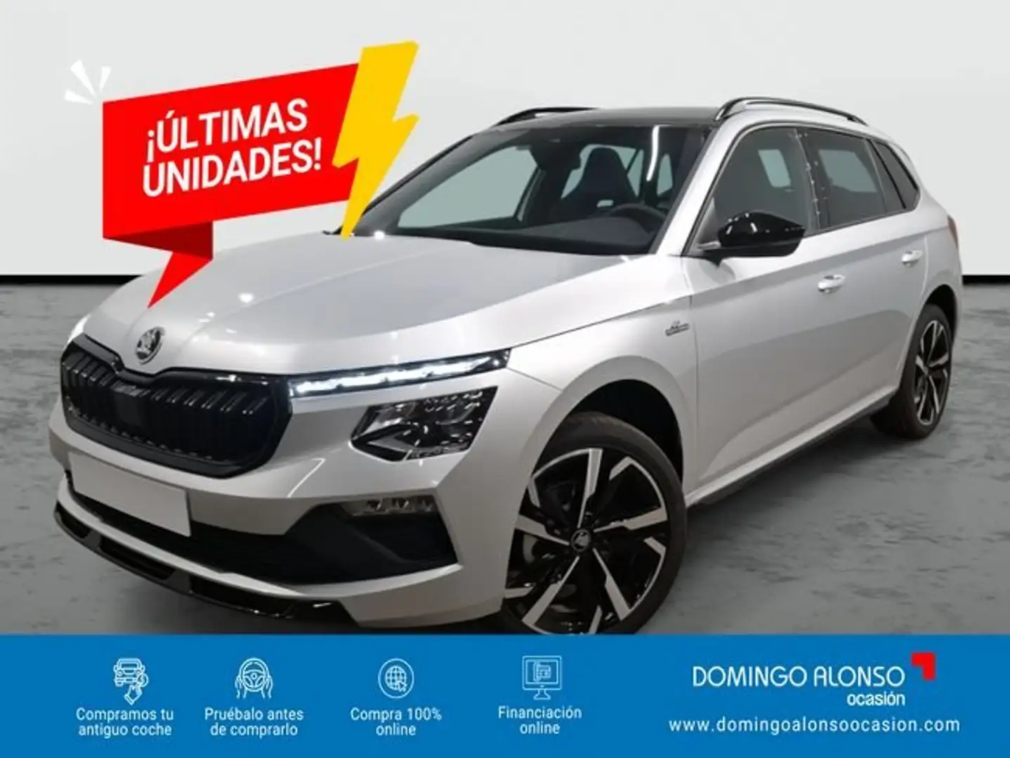 Skoda Kamiq Monte Carlo Advanced 1.0 TSI 85kW (116 CV) Manual Plateado - 1