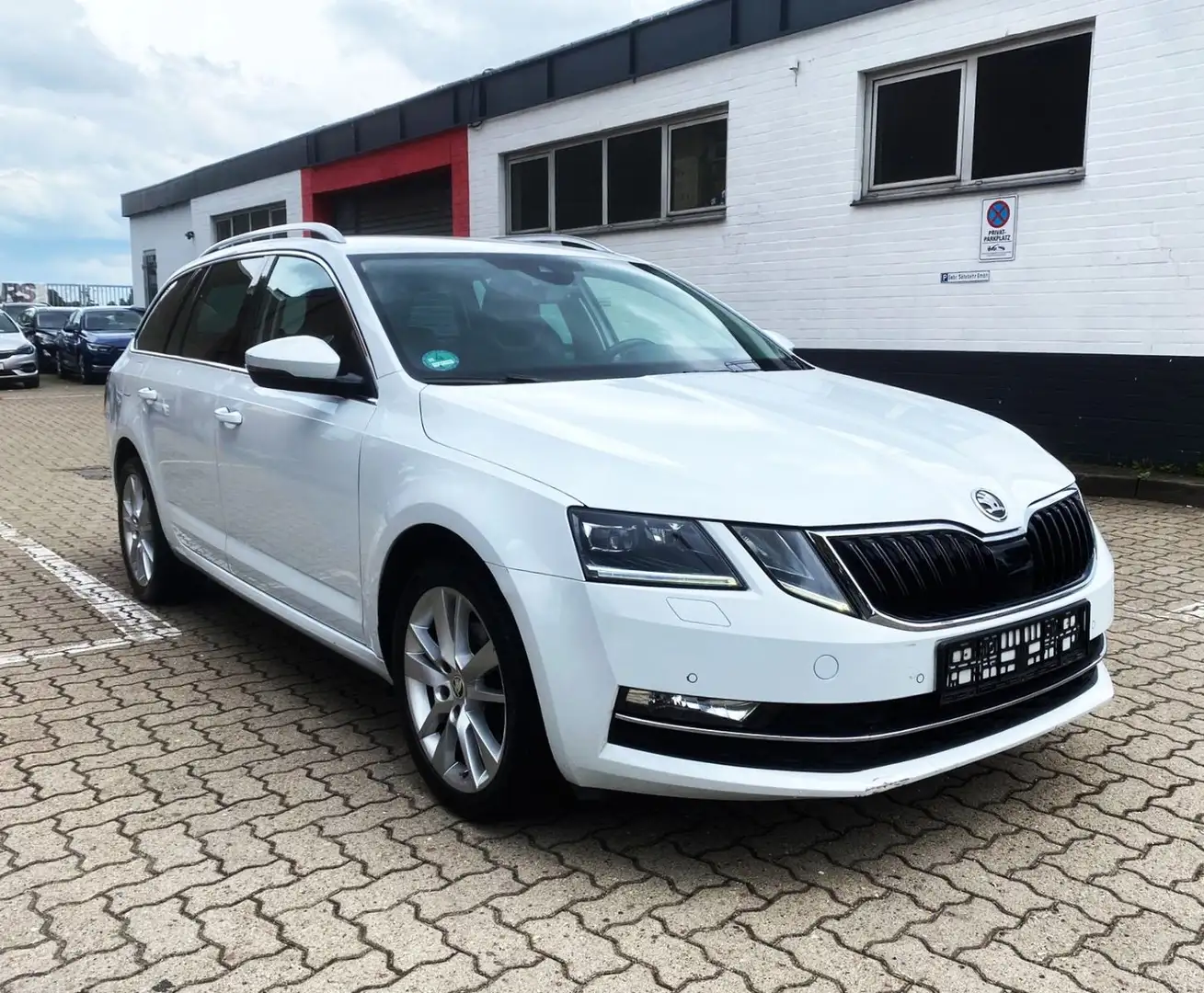 Skoda Octavia Combi 2.0 TDI DSG|R-KAMERA|LED|EU6d|ACC Blanc - 1