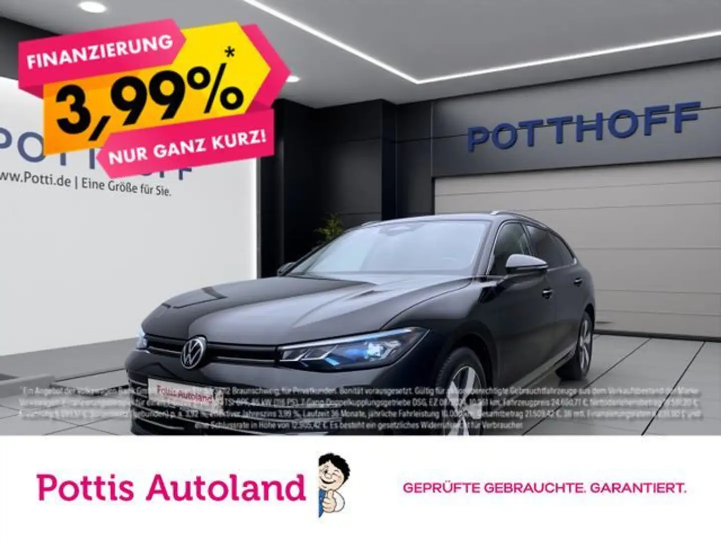 Volkswagen Passat Variant 2.0 TDI DSG BUSINESS NAVI AHK KAM Schwarz - 1