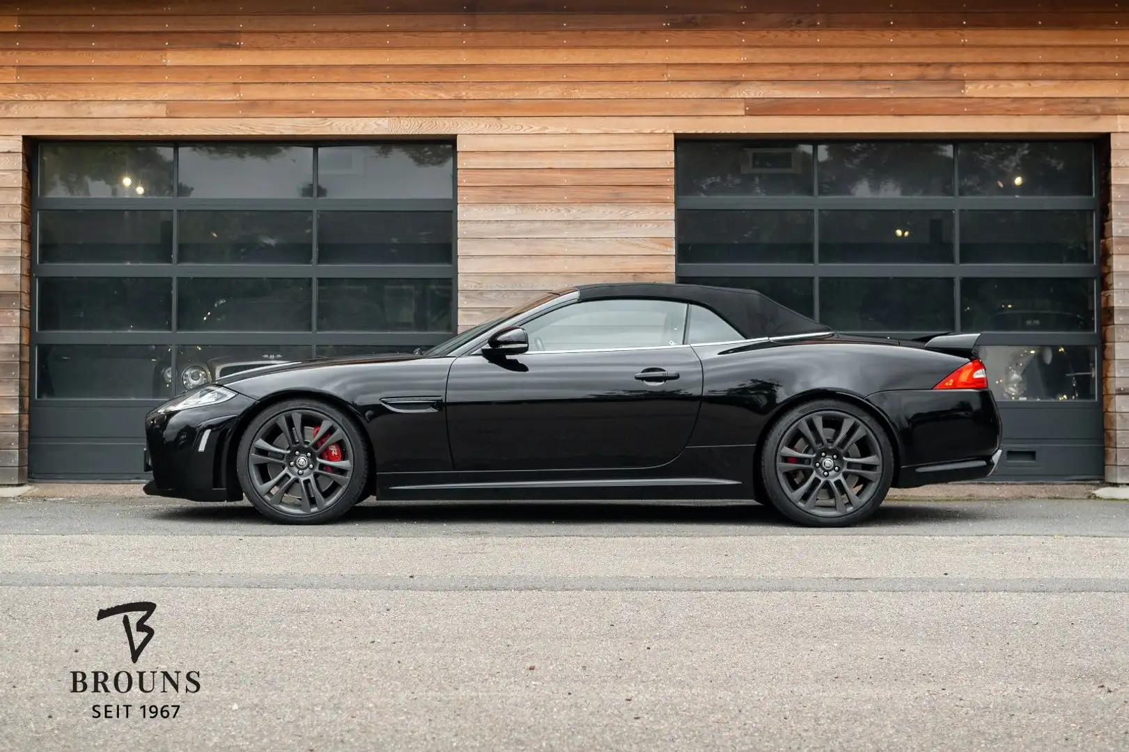Jaguar XKR -S Cabriolet 550PS |BRD|2.Hd.|Neuwertig Schwarz - 2