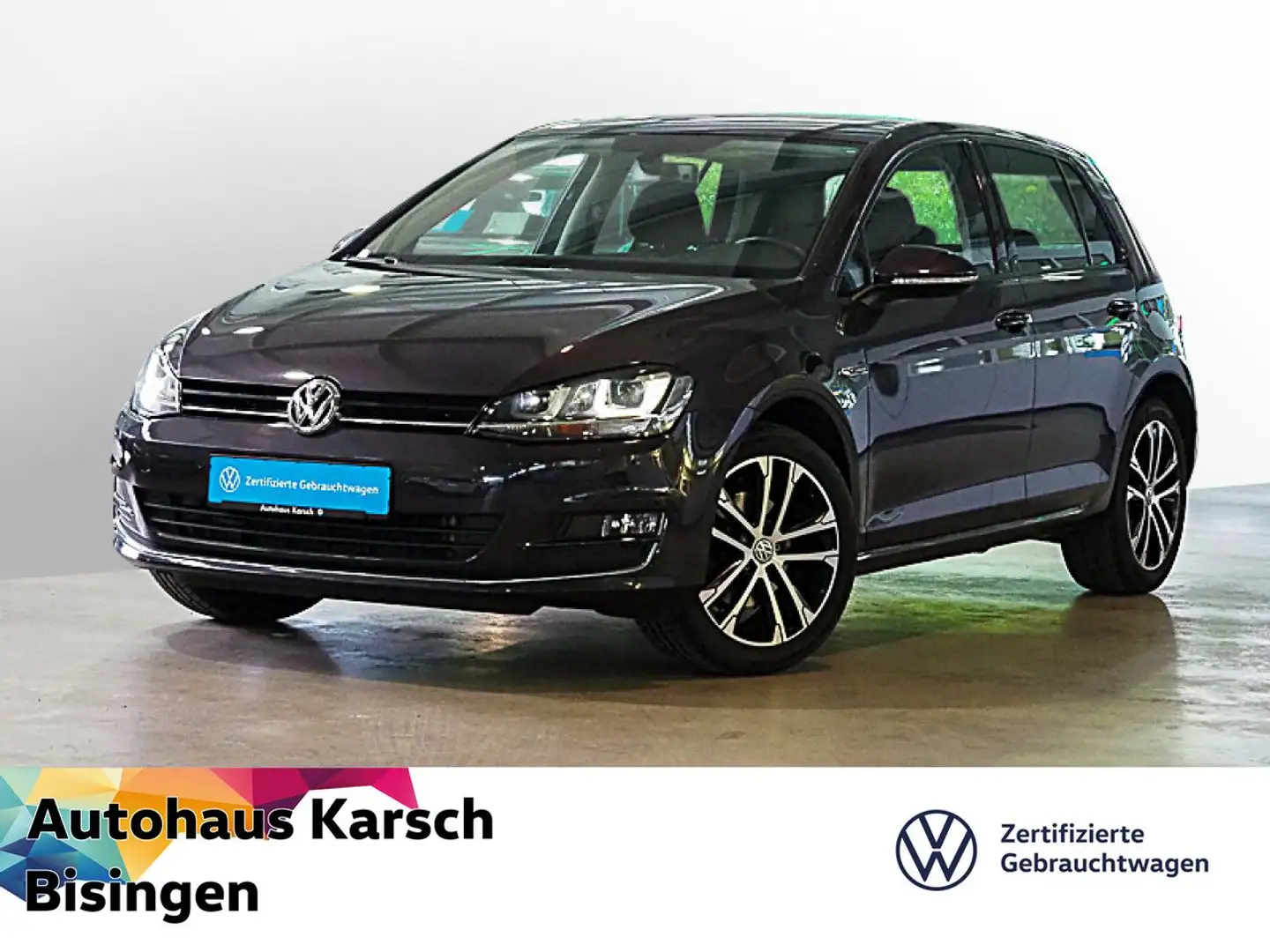 Volkswagen Golf VII 1.4 TSI Lounge XENON, KLIMA, GRA, SHZ Grijs - 1
