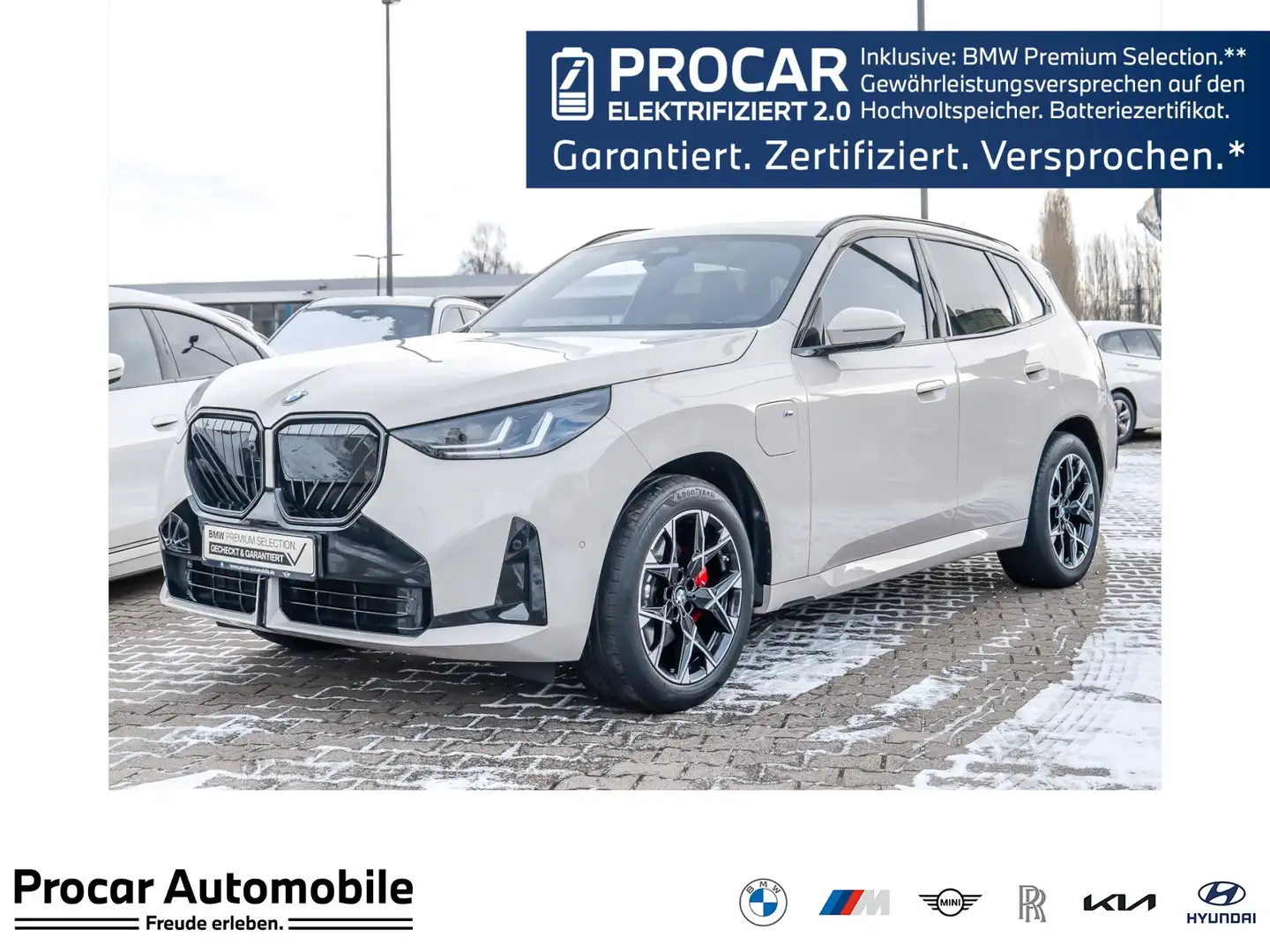 BMW X3 xDrive30e M Sport Pro HuD AHK DA+ LED H/K PA+ Grau - 1