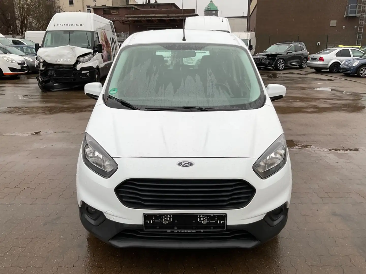 Ford Transit Courier Kombi Trend Blanc - 2