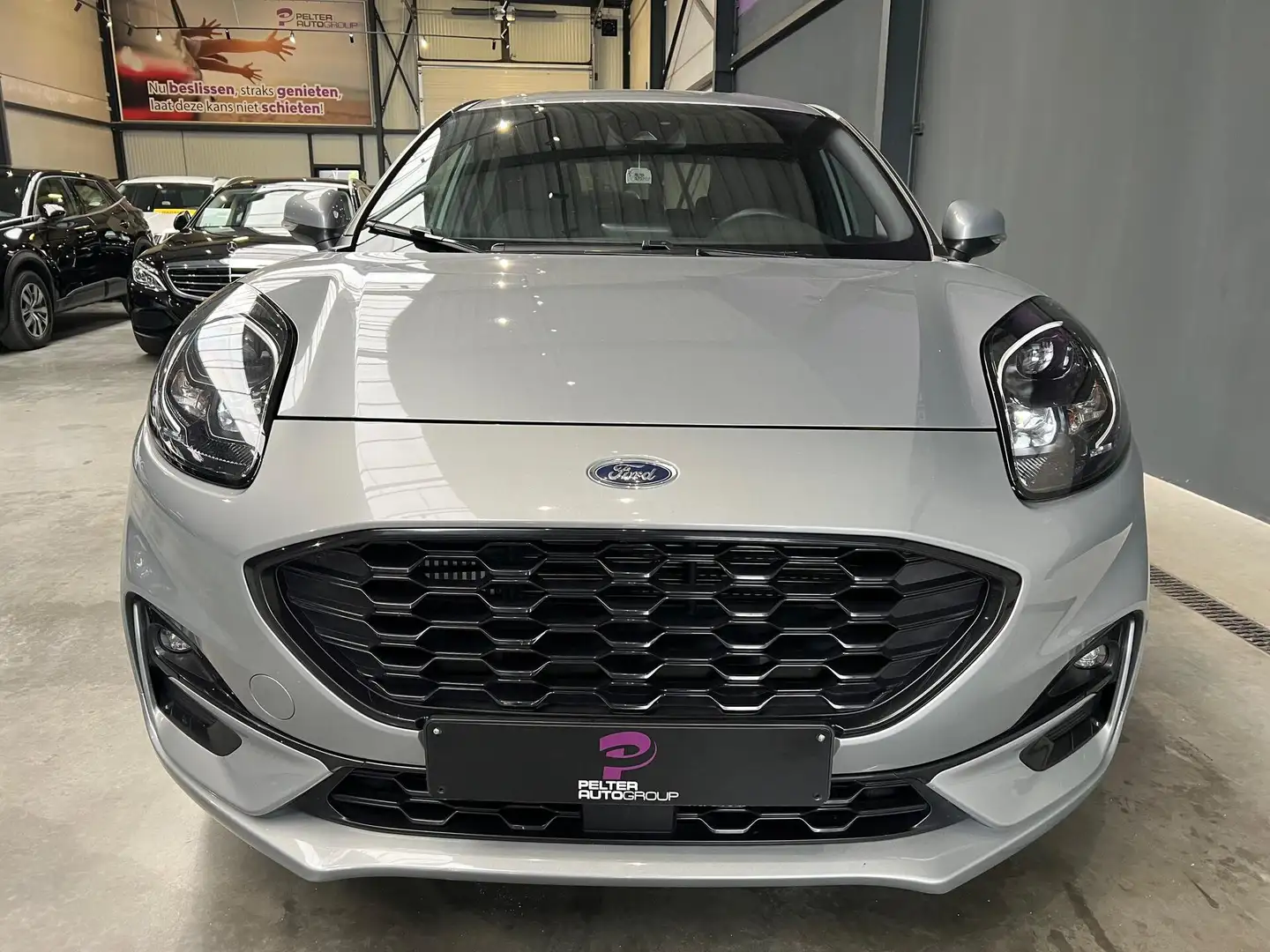 Ford Puma 1.0 EcoBoost Mhev ST-LINE Full option Gris - 2