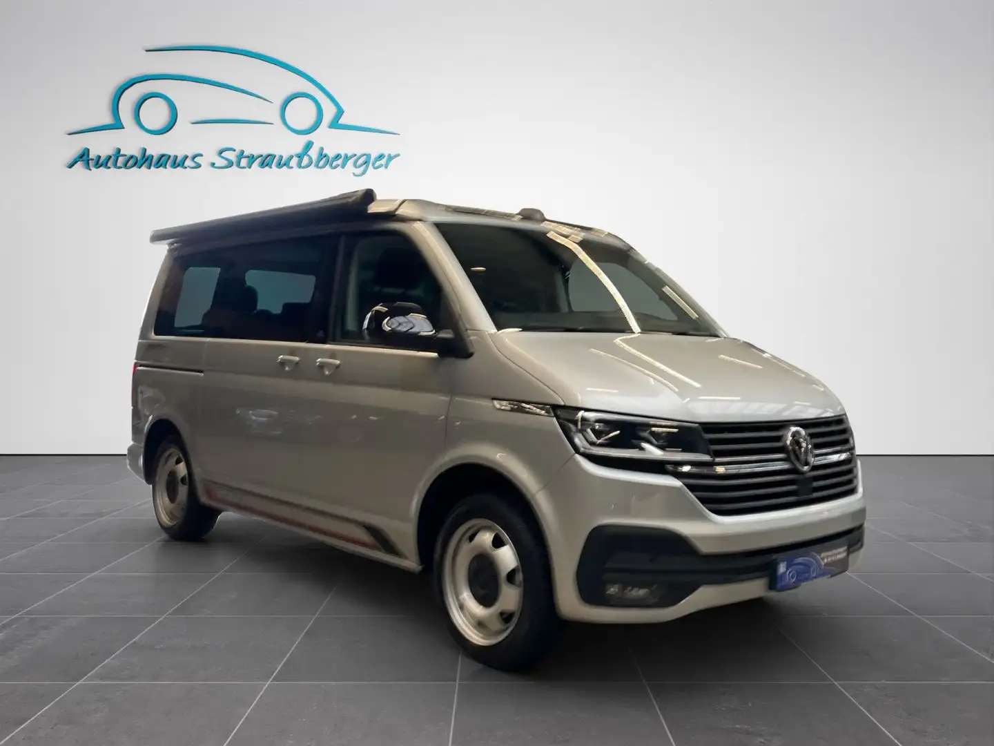 Volkswagen T6 California T6.1 California Beach Edition AHK ACC RFK STHZ Argintiu - 2