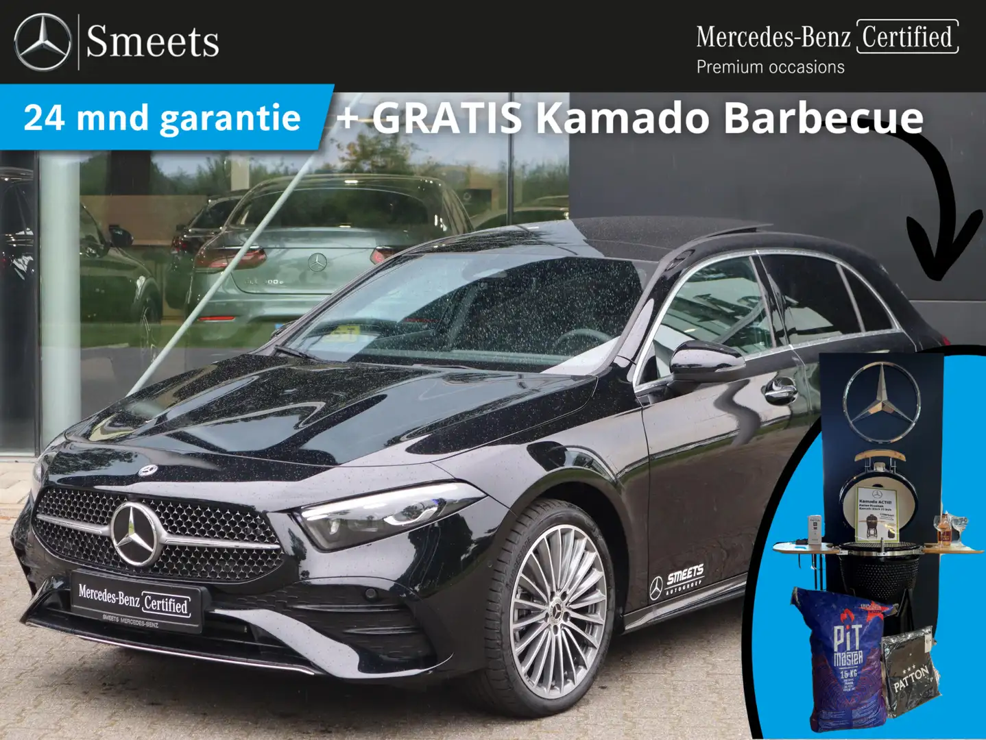 Mercedes-Benz A 250 e AMG Line AMG STyling | Apple carplay/android aut Noir - 1
