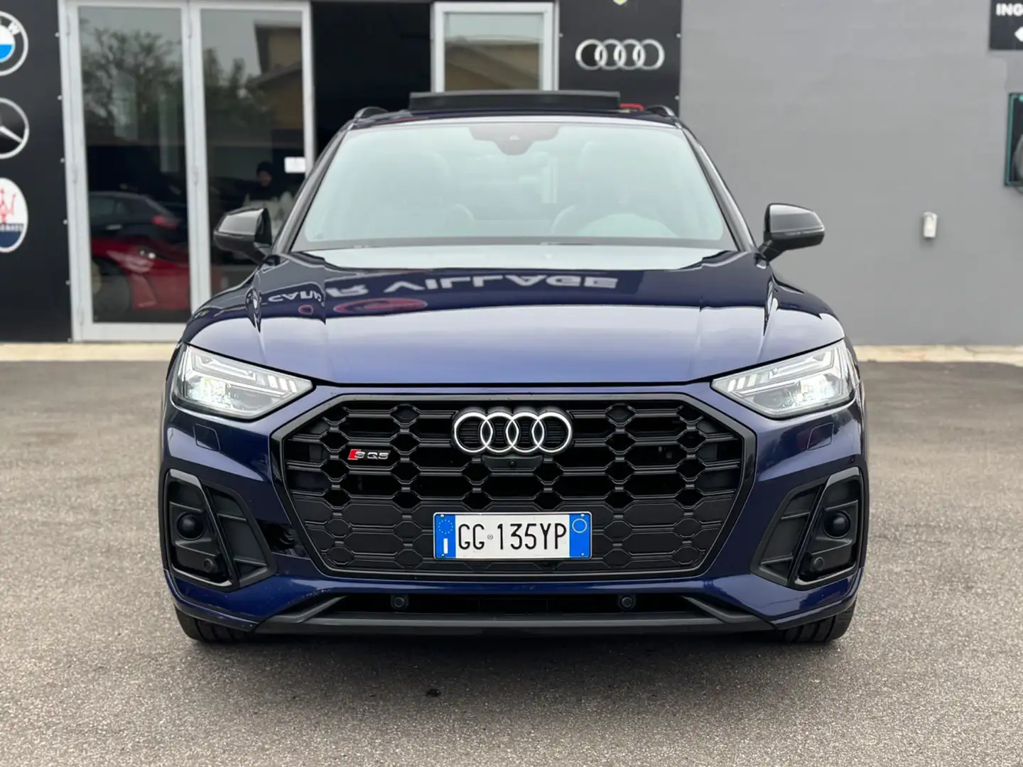 Audi SQ5 SQ5 TDI quattro tiptronic sport attitude TETTO APR Blauw - 2