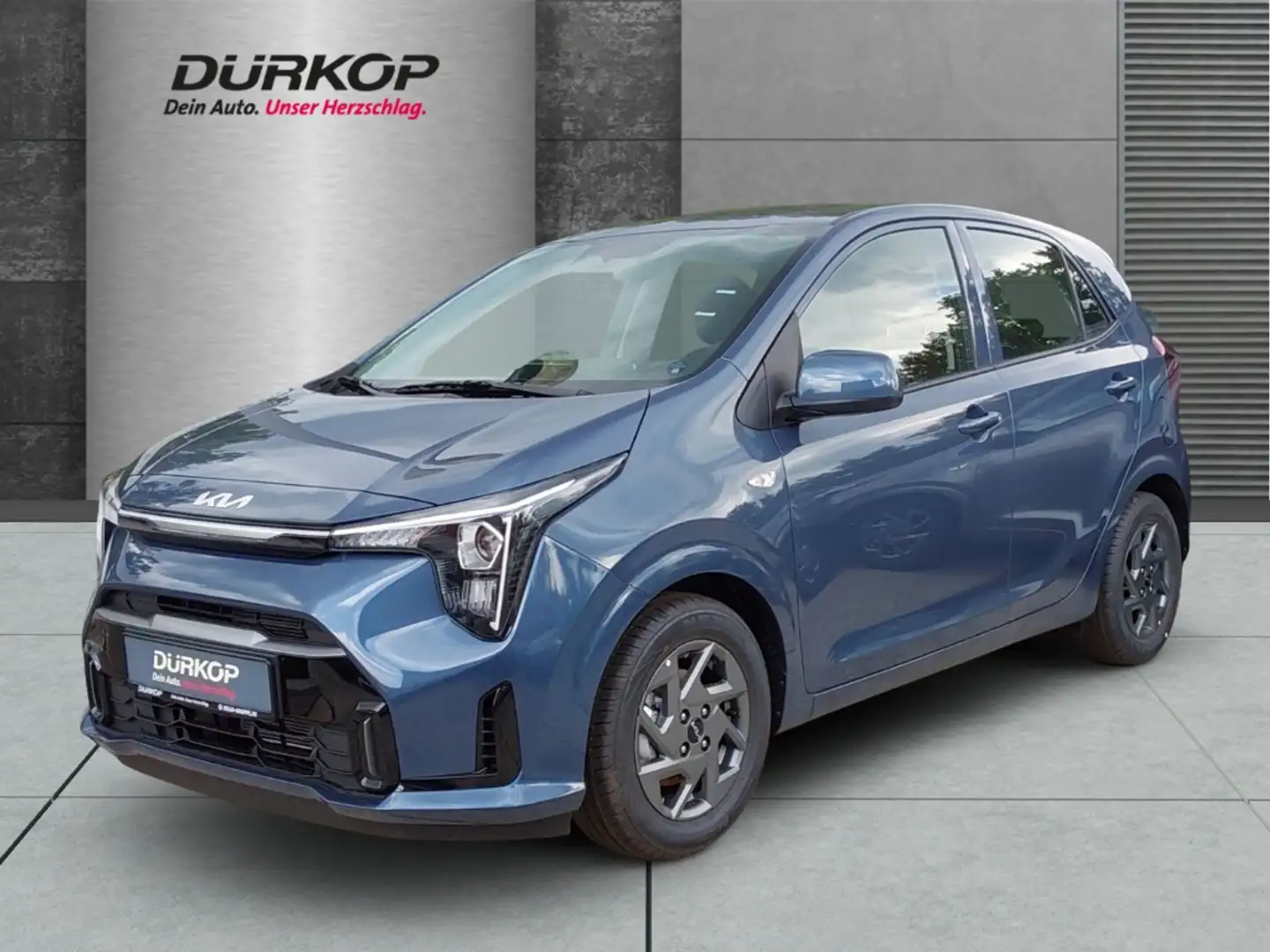 Kia Picanto Vision Navi RFK Sitz+Lenkradheizung Apple CarPlay Blau - 1