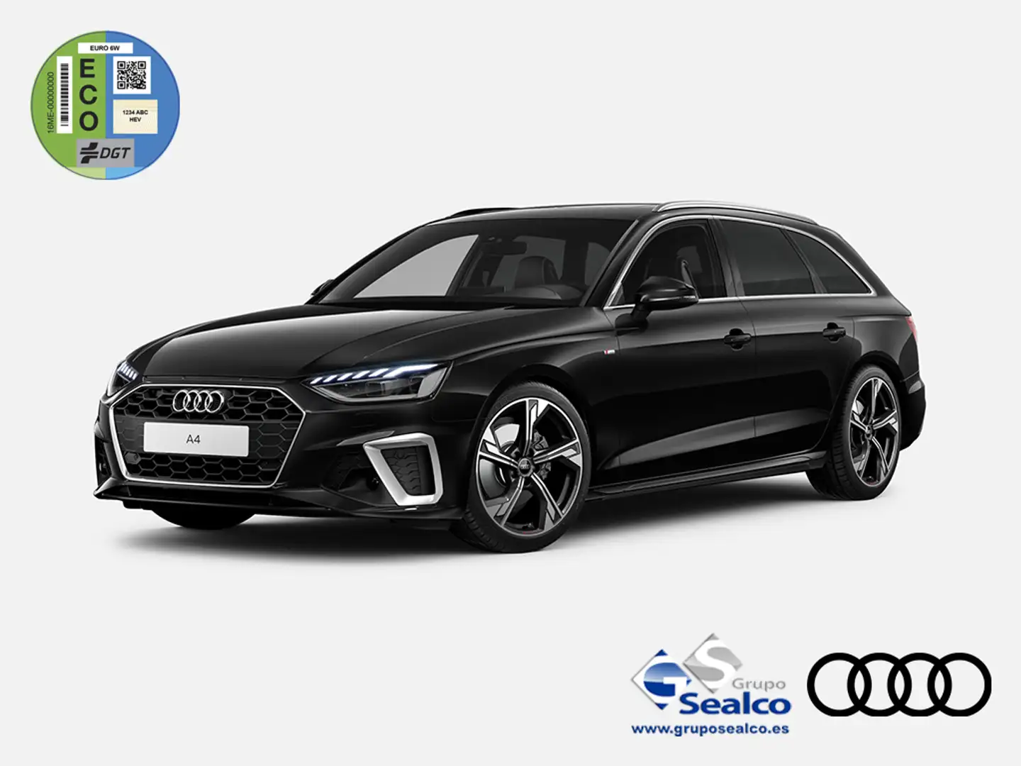 Audi A4 Avant 35 TFSI Black line S tronic 110kW Negro - 1