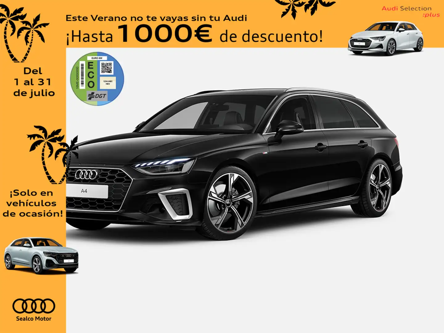Audi A4 Avant 35 TFSI Black line S tronic 110kW Černá - 1