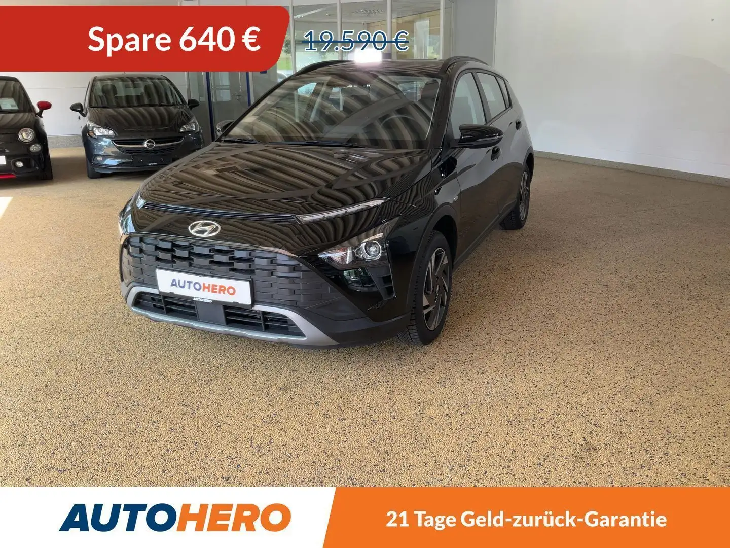 Hyundai BAYON 1.0 T-GDI Mild-Hybrid Trend 2WD*CAM*PDC*SHZ*KLIMA* Noir - 1
