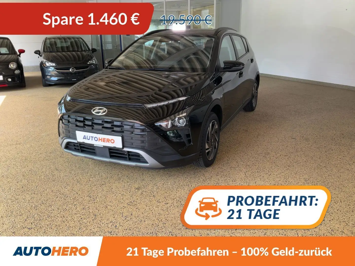 Hyundai BAYON 1.0 T-GDI Mild-Hybrid Trend 2WD*CAM*PDC*SHZ*KLIMA* Schwarz - 1