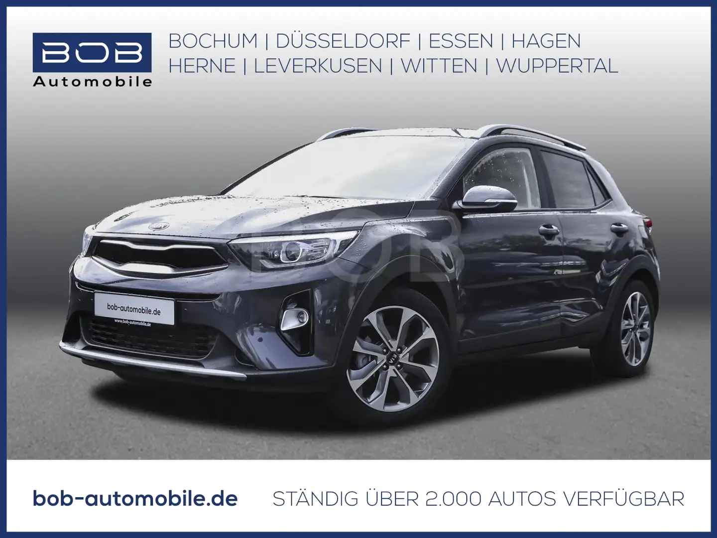 Kia Stonic NAVI SHZ LHZ KLIMA BT Grau - 1