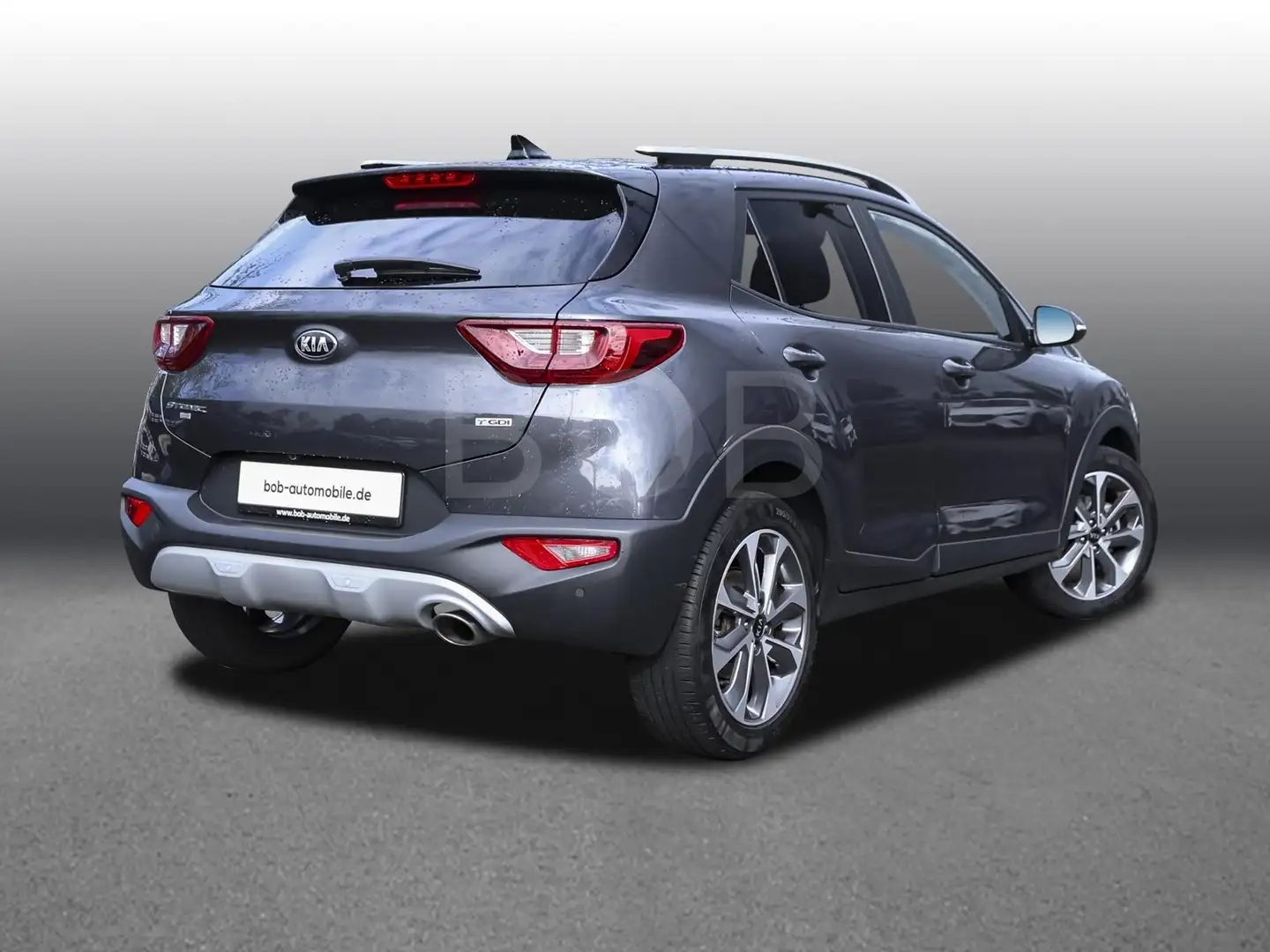 Kia Stonic NAVI SHZ LHZ KLIMA BT Gris - 2